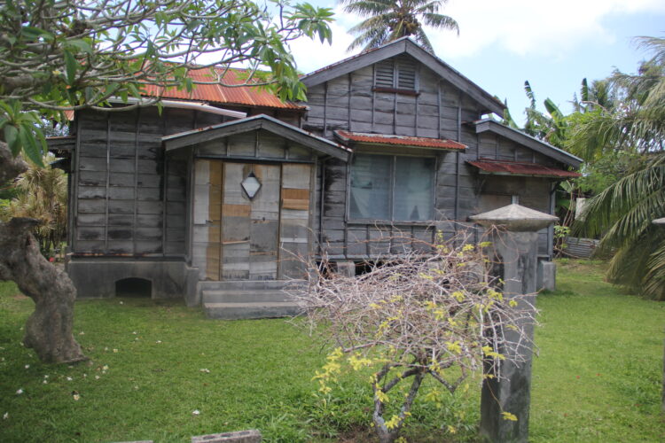 Japanese-Period house on Saipan